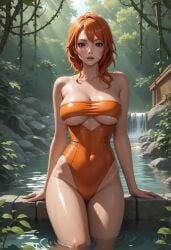 ai_generated female female_only nami_(one_piece) one_piece only4uart