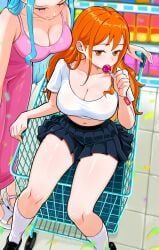 nami from one piece by elpipe3000