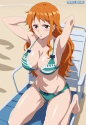 ai_generated banshou bikini female female_only nami one_piece