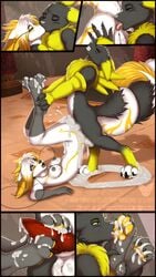 2015 anal anthro ass balls bandai breasts chinese_dragon cum cum_inside digimon dragon fan_character female foot_fetish foot_lick footjob grope kissing knot licking light_(rukaisho) male mark_haynes oral orgasm paws penis pussy renamon rimming sex straight tongue tongue_out