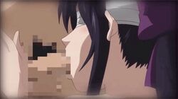 animated blindfold cartagra cartagra_tsuki_gurui_no_yamai censored fellatio female male oral