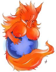 breasts firefox furry mascot mozilla tagme