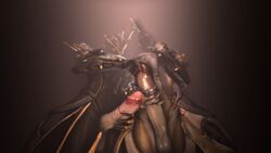 3d ember_(warframe) ember_prime futanari intersex masturbation penis prime_warframe renabu source_filmmaker warframe