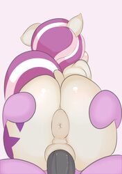 2015 anus ass blush cbatie11 cutie_mark dock duo equine female friendship_is_magic hair horse male mammal my_little_pony penetration penis plain_background pony pussy sex straight twilight_velvet_(mlp) two_tone_hair vaginal_penetration