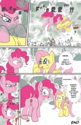 ! anus blanket blush bottle cup cutie_mark death english_text equine eyelashes fart feces flower fluttershy_(mlp) friendship_is_magic gassipon kyokimute mammal my_little_pony pegasus picnic_basket pinkie_pie_(mlp) plant pussy scat text tree wilting wilting_flowers wilting_plants wings