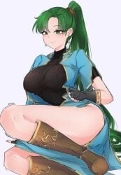 fire_emblem fire_emblem:_the_blazing_blade lyn_(fire_emblem) lyndis_(fire_emblem) solo solo_female solo_focus