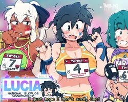 3girls daisy_(scott_malin) large_breasts lucia_(scott_malin) mia_(scott_malin) original original_character scott_malin tagme
