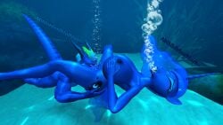 3d big_breasts licking_pussy my_little_pony princess_luna_(mlp) random1985 sex underwater