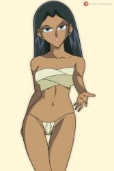 dark_skin egyptian egyptian_female female isis_ishtar mentaloso yu-gi-oh!