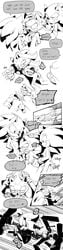 7624cq anal anthro balls bound comic furry hedgehog male mammal oral penis sega shadow_the_hedgehog sonic_(series) sonic_the_hedgehog spitroast yaoi