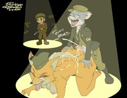 lt. fox vixen from squirrel and hedgehog by thebigmansini