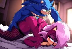 ai_generated ass blue_body breasts doggy_style incest incest_(lore) magenta_fur male/female novelai pink_hair sex sonia_the_hedgehog sonic_(series) sonic_the_hedgehog sonic_the_hedgehog_(series) sonic_underground sonic_x_sonia straight veiny_penis