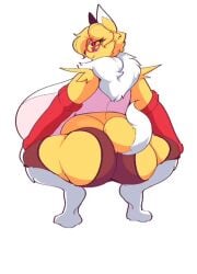 big_ass big_breasts bloobiesus breasts bubble_butt cleavage female furry huge_ass huge_breasts meme renamon tagme theboobiesus thick_thighs video wide_hips