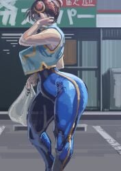 chun-li curvy curvy_body curvy_female curvy_figure female huge_ass huge_breasts sashizume_soutarou sasizume_s soutaro_sasizume street_fighter tagme thick_thighs voluptuous_female