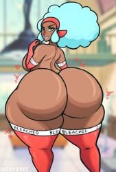 1girls 2024 afro artist_name ass ass_bigger_than_body ass_bigger_than_breasts ass_bigger_than_head ass_bigger_than_torso ass_focus back big_breasts biggy_deez bleach bleached_clothing blue_eyes blue_hair bottom_heavy breasts bubble_butt choker completely_naked completely_naked_female completely_nude completely_nude_female curvaceous curvy curvy_body curvy_female curvy_figure dark-skinned_female dark_skin dat_ass dumptruck_ass elbow_gloves fat_ass female female_only fingerless_gloves game_freak gigantic_ass gigantic_butt gloves headband hearts huge_ass huge_breasts huge_butt huge_thighs indoors large_ass large_breasts large_butt large_thighs lenora_(pokemon) looking_at_viewer looking_back looking_back_at_viewer massive_ass massive_butt mature mature_female milf naked naked_female nintendo nude nude_female pokemon pokemon_bw rear_view red_gloves red_thighhighs solo solo_female standing thick_thighs thighhighs thighs thunder_thighs voluptuous voluptuous_female wide_hips