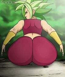 1girls alternate_ass_size animated armband artist_name ass ass_bigger_than_head ass_focus ass_ripple ass_slap ass_smack ass_squish back_view bangs bare_shoulders big_ass big_butt bottomwear bubble_butt clothed clothing crop_top curvaceous curvy curvy_female curvy_figure dragon_ball dragon_ball_super earrings eyelashes female female_only from_behind fully_clothed fusion gold_(metal) green_hair grin half-closed_eyes huge_ass jewelry kefla large_ass legendary_super_saiyan leggings light-skinned_female light_skin looking_at_viewer looking_back loop looping_animation narrowed_eyes outdoors potara_earrings purple_bottomwear purple_crop_top purple_leggings purple_tank_top purple_topwear rear_view ripples rippling_ass saiyan saiyan_girl shounen_jump sitting slapping_ass slapping_own_ass sleeveless sleeveless_shirt smacking_ass smacking_own_ass smile solo solodusk57 spiky_hair squeezing_butt steam super_saiyan super_saiyan_2 tank_top thick_ass tight_clothing topwear universe_6/universe_7 universe_6_girls voluptuous voluptuous_female