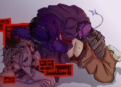 007n7_(forsaken) clothed_sex forsaken_(roblox) gay gay_anal gay_sex idk_what_to_tag_it male noli_(forsaken) pathetic_male scene_hair