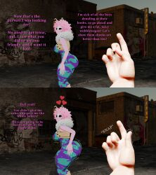 3d 3d_(artwork) 4k ashido_mina ass_expansion ass_growth back_alley big_ass big_breasts black_sclera blender blender_(software) boku_no_hero_academia breast_expansion breast_growth chaoslord growth growth_lines growth_sequence hero_outfit_(mha) horns huge_ass huge_breasts male_pov mina_ashido multiple_images my_hero_academia pink_hair pink_skin pinky snap snapping_fingers tagme text thick thick_thighs voluptuous_female wide_hips
