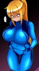 samus aran from metroid by iriomote umineko