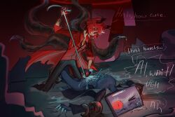 alastor (hazbin hotel) from hazbin hotel