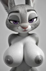 judy hopps from disney by coloredbin.ai