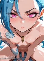 jinx (league of legends) from league of legends by viviai