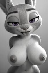 judy hopps from disney by coloredbin.ai