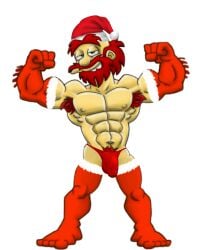 groundskeeper willie from christmas by slashweilerdog