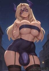 1futa abs ai_generated balls boku_no_hero_academia breasts bulge cock covered_abs dickgirl ecchilyna futa_only futa_sans_pussy futanari girly heroine high_resolution highres horny huge_ass huge_balls huge_boobs huge_breasts huge_butt huge_cock huge_testicles huge_thighs mask masked masked_female medium_ass medium_breasts medium_penis mount_lady muscular my_hero_academia patreon penis self_upload sexy stable_diffusion worship