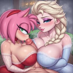 Elsa (Frozen) Rule 34 Image