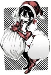 ai_generated christmas huge_ass shortstack shuya_(artist) thick_thighs