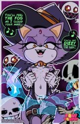 blaze the cat from sega by skajrzombie