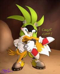 miles tails prower from idw comics by rhy-c