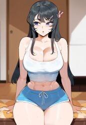 sakurajima mai from seishun buta yarou wa bunny girl senpai no yume wo minai by creamy ai