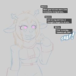 deer deer_ears deer_girl deltarune furry heart-shaped_pupils heart_eyes heart_symbol hypnosis khreis mind_control noelle_holiday oblivious oblivious_to_hypnosis pink_eyes split_personality tagme trance trigger unaware unaware_hypnosis winter_clothes