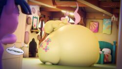 16:9 2024 3d_(artwork) anthro areola ass bed bedroom big_areola big_butt big_cheeks big_nipples birdhouse blender_(artwork) blue_hair building chubby_cheeks colored cutie_mark dialogue digital_media_(artwork) duo english_text equid equine female fireplace fluttershy_(mlp) friendship_is_magic furniture hair hasbro hi_res horse house huge_areola huge_butt huge_cheeks huge_nipples huge_thighs hyper hyper_areola hyper_butt hyper_cheeks hyper_lips hyper_nipples hyper_pear hyper_thighs inside jiant101 lips mammal mirror monobutt morbidly_obese morbidly_obese_anthro morbidly_obese_female motion_lines my_little_pony nipples obese obese_anthro obese_female overweight overweight_anthro overweight_female pink_areola pink_hair pink_nipples pink_tail pony purple_body shaded speech_bubble tail teal_eyes text thick_bottom_lip thick_lips thick_thighs twilight_sparkle_(mlp) weight_gain widescreen window yellow_body yellow_ears yellow_lips