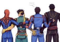 ... 4boys ass ass_focus ass_grab big_ass doctor_strange doctor_strange_(marvel_rivals) funny groping groping_ass guardians_of_the_galaxy holding iron_fist iron_fist_(marvel_rivals) lin_lie male male_only marvel marvel_rivals melondeezp peter_parker peter_quill spider-man spider-man_(marvel_rivals) spider-man_(series) starlord starlord_(marvel_rivals)