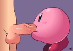 2boys animated blowjob blush faceless_male fellatio human humanoid_penis kirby kirby_(series) male nintendo oral oral_sex penis size_difference sucking tagme torrentialkake video_games yaoi