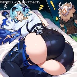 eula (genshin impact) from genshin impact by jackchief