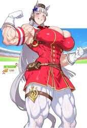 gold ship (umamusume) from umamusume by anime muscle