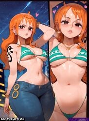 ai_generated female female_only mordorai nami_(one_piece) one_piece