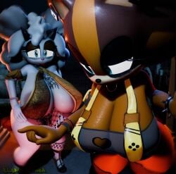 2girls 3d 3d_animation animated anthro areolae ass ass_shake big_ass big_breasts bottom_heavy breasts bubble_butt busty cosplay elegg_(boom_and_shock)_(nikke)_(cosplay) fat_ass female female_only flashing flashing_breasts furry furry_only gluteal_fold halloween huge_ass huge_breasts idw_publishing illamajamma jiggle jiggling_ass jiggling_breasts lanolin_the_sheep large_ass large_breasts looking_at_viewer massive_ass nipples pussy pussy_peek shaking_ass showing_off showing_off_ass showing_off_breasts sonic_(series) sonic_the_hedgehog_(idw) sonic_the_hedgehog_(series) sound sticks_the_badger thick_ass thick_thighs thunder_thighs video wide_hips