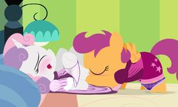 cunnilingus dtcx97 equine female friendship_is_magic fur hair hair_on_head horn horse mammal my_little_pony oral oral_sex orange_fur pegasus pony purple_hair pussy pussy_juice scootaloo_(mlp) sex sweetie_belle_(mlp) two_tone_hair unicorn vaginal_penetration white_fur wings young yuri