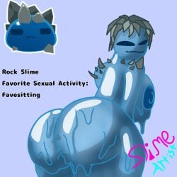 big_breasts big_butt big_nipples female female_focus female_only nude nude_female reference reference_image shaded signature slime slime_girl slime_rancher slimey