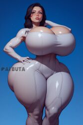 1girls ai_generated aibuta alternate_body_type alternate_breast_size alternate_costume athletic athletic_female big_ass big_breasts big_butt bimbo_lips black_hair breasts breasts_bigger_than_head child_bearing_hips cleavage curvaceous curves curvy curvy_body curvy_female curvy_figure curvy_hips female female_only gigantic_ass gigantic_breasts hi_res high_resolution highres hips hips_wider_than_shoulders hourglass_figure huge_breasts hyper hyper_breasts mass_effect massive_breasts massive_thighs miranda_lawson shiny_skin skull_crushing_thighs solo solo_female solo_focus stable_diffusion thick_ass thick_thighs thighs voluptuous voluptuous_female wide_hips