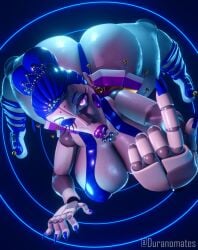 1girls 3d 3d_(artwork) :&gt;= animatronic ass ass_bigger_than_head ballora_(fnafsl) big_ass big_breasts big_butt bimbo bimbo_lips blue_hair blue_nails breasts bubble_butt clothing curvaceous curvy curvy_figure dat_ass dumptruck_ass duranomates female female_only five_nights_at_freddy&#039;s five_nights_at_freddy&#039;s:_sister_location glowing_eyes high-angle_view huge_ass huge_breasts miniskirt mostly_nude one_eye_closed puffy_lips purple_eyes robot robot_girl skirt solo solo_female tagme thick_thighs voluptuous voluptuous_female wide_hips