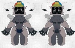 animal_humanoid bee computer cuntboy fur fur_thick_thighs ilovemrfuncomputer incredibox_mod mr._fun_computer_(sprunki) robot sprunki