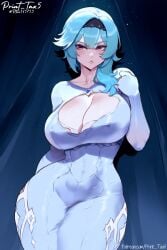 ai_generated big_breasts big_butt eula_(genshin_impact) genshin_impact ghost ghost_girl halloween halloween_theme patreon_username print_tax5 sexy_clothing twitter_username voluptuous voluptuous_female