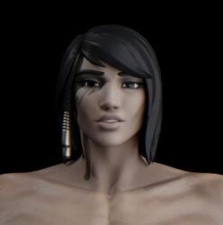 broad_shoulders brown_body brown_eyes brown_nipples brown_penis brown_skin dark-skinned_female dark-skinned_futanari dark_nipples dark_skin egyptian fareeha_amari futa_only futanari futanari handsome muscular muscular_arms muscular_ass muscular_back muscular_futanari muscular_legs muscular_thighs nullus_02 overwatch overwatch_2 pharah taller_girl waifu