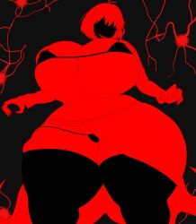 ahoge alternate_body_type alternate_breast_size alternate_version_available arcueid_brunestud background big_breasts black_bra black_panties black_thighhighs black_underwear bra breasts breasts_bigger_than_head chubby chunky color creepy creepy_smile curvy curvy_figure fat female_pervert gigantic_breasts hidden_face horny horny_female huge_breasts imstupid13 large_breasts looking_at_viewer massive_breasts mature mature_body mature_female mature_figure meaty melty_blood navel nipple_bulge nipples_visible_through_clothing panties pervert plump pout red_arcueid seducing sharp_claws sharp_teeth short_hair small_bra stripping sweater sweater_lift thick thick_thighs thighhighs thighs tights tongue tsukihime type-moon underwear undressing vampire vampire_girl venus_body voluptuous wide_hips